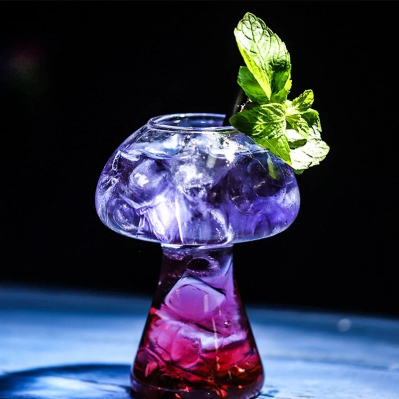 Mushroom Cocktail Glass Molecular Gastronomy Bar Rectification Bartender Special Beer Wine Goblet Cooler Novelty Drink Cup
Mushroom Cocktail Glass Molecular Gastronomy Bar Rectification Bartender Special Beer Wine Goblet Cooler Novelty Drink Cup