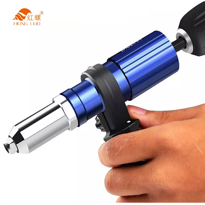 Electric Rivet Gun 2.4mm-4.8mm rivet nut gun drill adapter Cordless riveting tool Insert Nut Pull Rivet Tool 
Electric Rivet Gun 2.4mm-4.8mm rivet nut gun drill adapter Cordless riveting tool Insert Nut Pull Rivet Tool