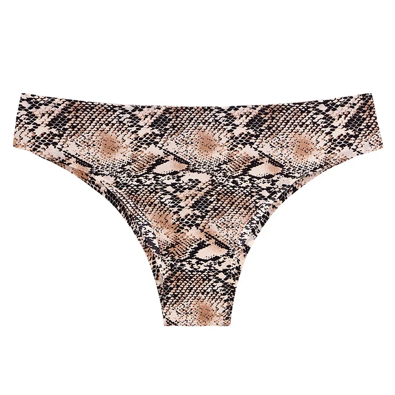 Women Panties Cotton Thong Female Ice Silk Sexy Leopard Print One Piece Seamless Ladies Briefs
Women Panties Cotton Thong Female Ice Silk Sexy Leopard Print One Piece Seamless Ladies Briefs