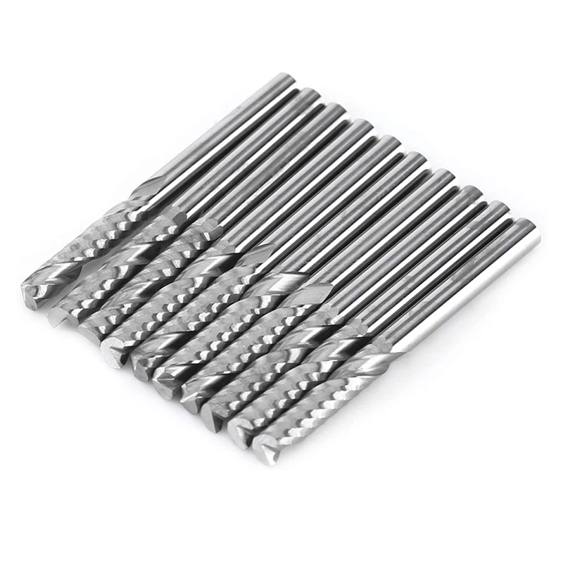 Carbide End Mill Cutter Set Milling Cutter Tungsten Carbide Burrs High Precision For Cutting Acrylic MDF Wood
Carbide End Mill Cutter Set Milling Cutter Tungsten Carbide Burrs High Precision For Cutting Acrylic MDF Wood