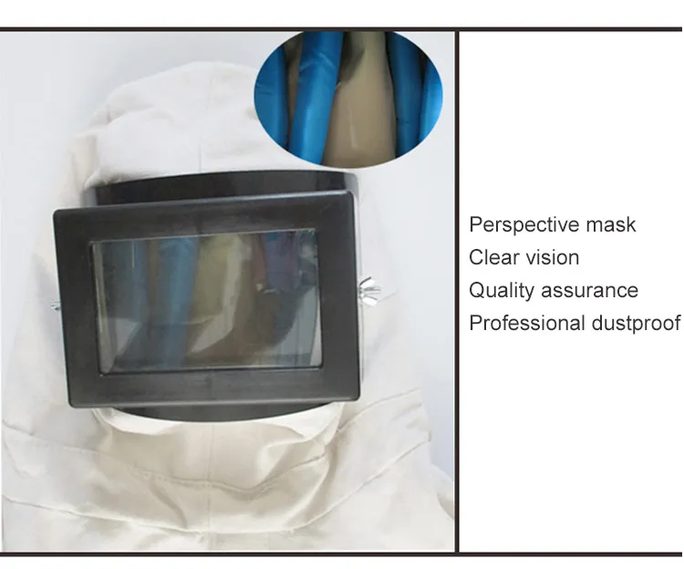 White canvas conjoin Sandblasting suit protective clothing paint coat full body protection suit labor insurance safety clothing
White canvas conjoin Sandblasting suit protective clothing paint coat full body protection suit labor insurance safety clothing