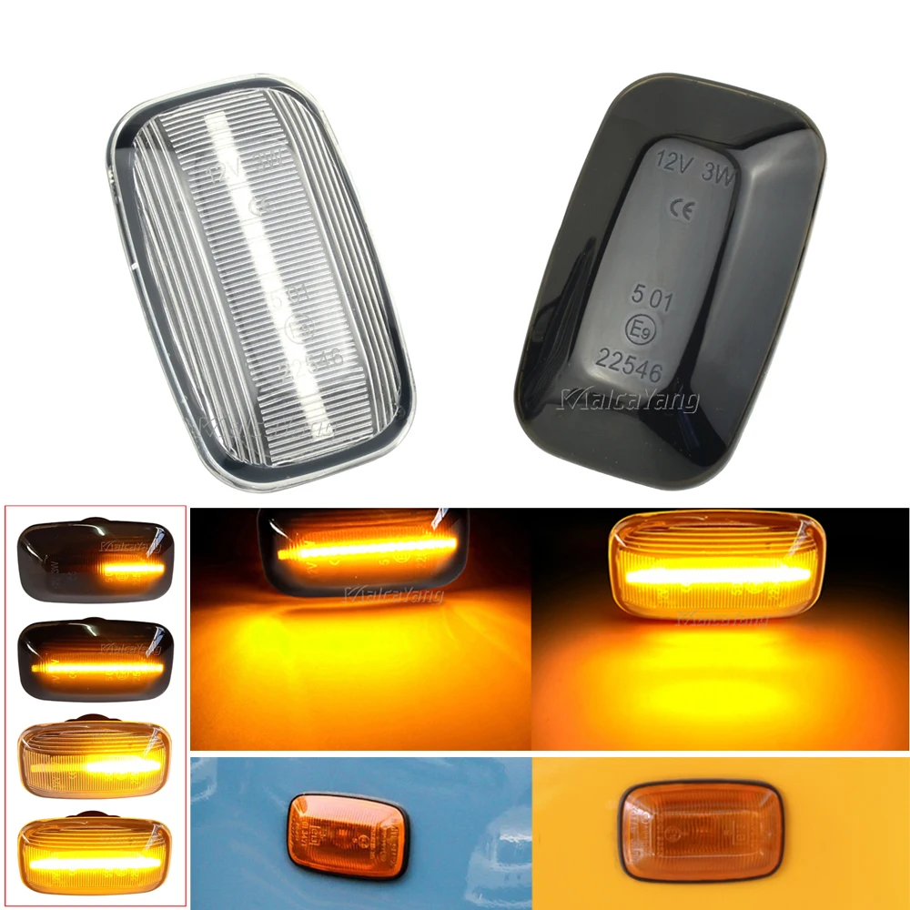 2Pcs Flowing Led Side Marker Turn Signal Lights Indicator Blinker Lamps For Toyota Landcruiser Land Cruiser 70 80 100 Series
2Pcs Flowing Led Side Marker Turn Signal Lights Indicator Blinker Lamps For Toyota Landcruiser Land Cruiser 70 80 100 Series