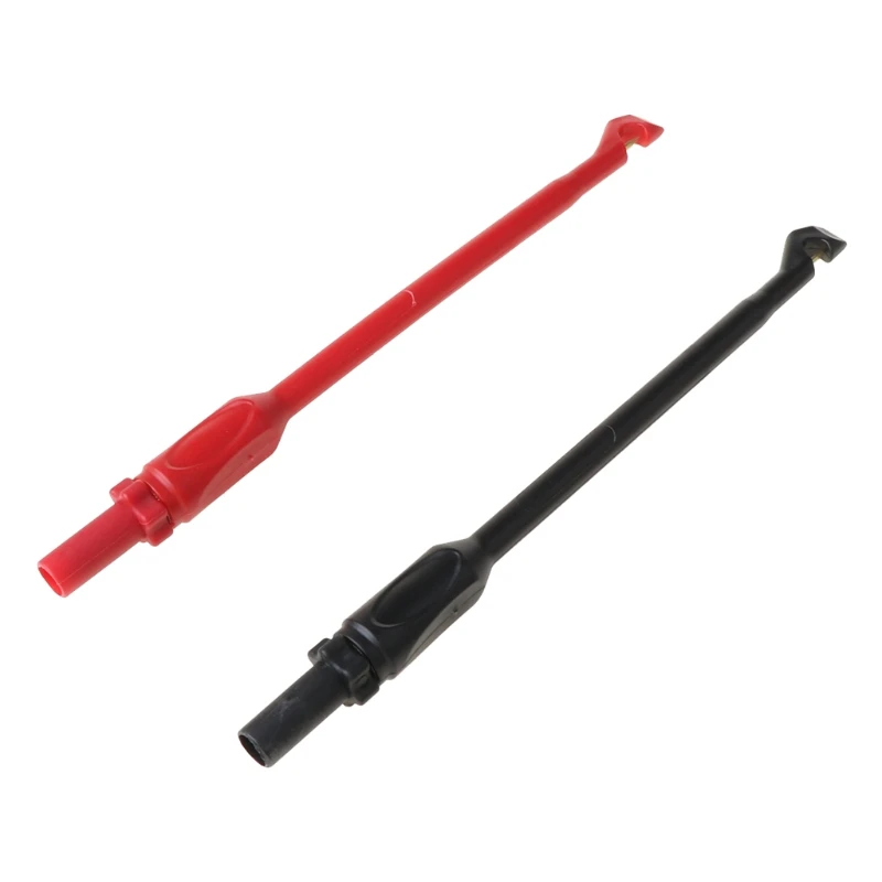 2 Pcs Automotive Test Lead Kit Power Probe Clip Hook 4mm Banana Tool Puncture Wire Multimeter Test Stick for Vehicle Car
2 Pcs Automotive Test Lead Kit Power Probe Clip Hook 4mm Banana Tool Puncture Wire Multimeter Test Stick for Vehicle Car