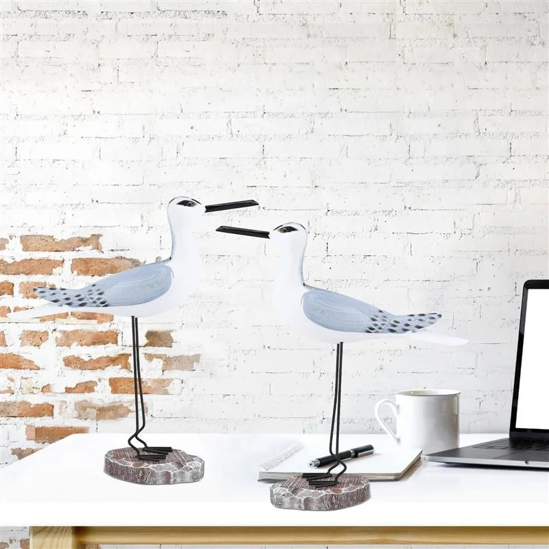 2pcs Wooden Seagull Mediterranean Decoration Lifelike Bird Craft Ornament Home Desktop Sculpture Figurines Craft Model
2pcs Wooden Seagull Mediterranean Decoration Lifelike Bird Craft Ornament Home Desktop Sculpture Figurines Craft Model