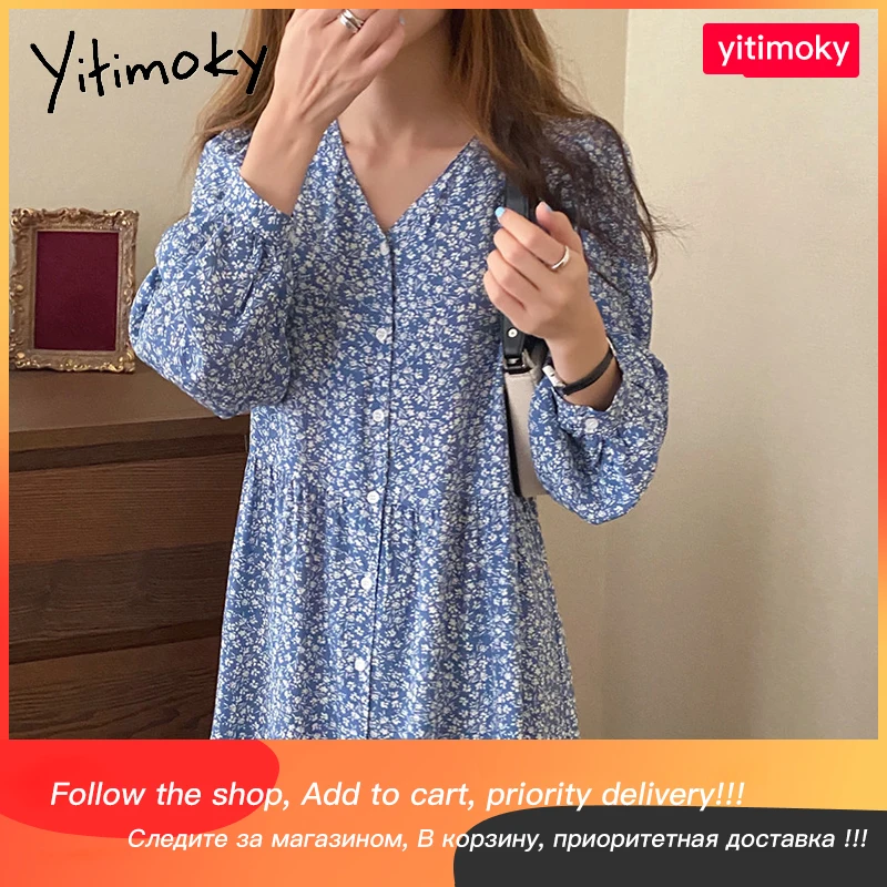 Платье Yitimoky женское с цветочным принтом, однобортное свободное винтажное, с V-образным вырезом и длинным рукавом, повседневная одежда А-силу...
Платье Yitimoky женское с цветочным принтом, однобортное свободное винтажное, с V-образным вырезом и длинным рукавом, повседневная одежда А-силу...