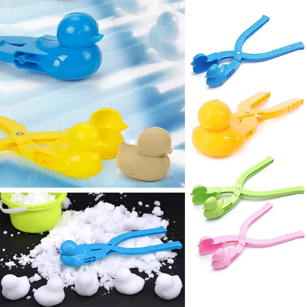 Outdoor Sand Snow Ball Mold Toys 4pcs Winter Plastic Snowball Maker Clip Kids Fight Duck Snowman Clip Toy for Children Random
Outdoor Sand Snow Ball Mold Toys 4pcs Winter Plastic Snowball Maker Clip Kids Fight Duck Snowman Clip Toy for Children Random