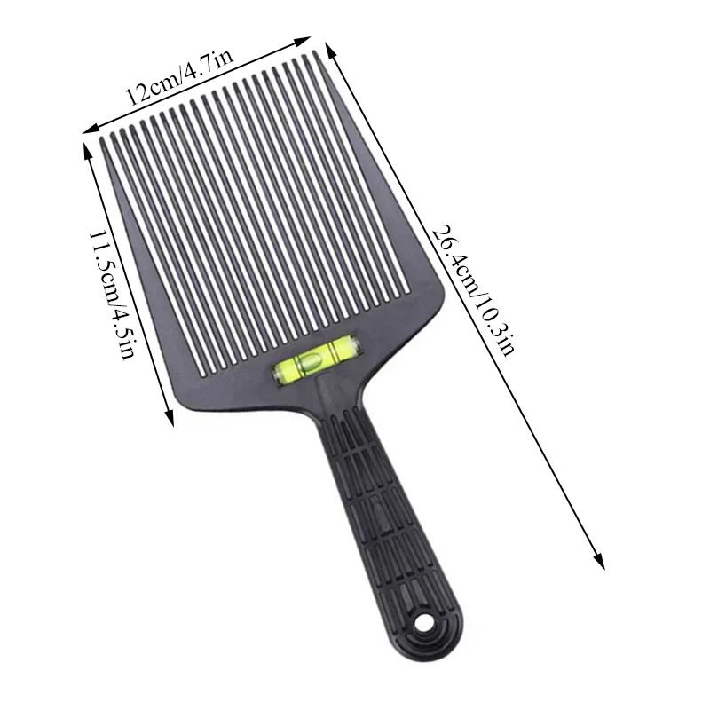 New Hair Cut Salon Combs Black Flat Top Comb Horizontal Comb Guide Topper Straight Hairdressing Styling Tools Men Professional
New Hair Cut Salon Combs Black Flat Top Comb Horizontal Comb Guide Topper Straight Hairdressing Styling Tools Men Professional