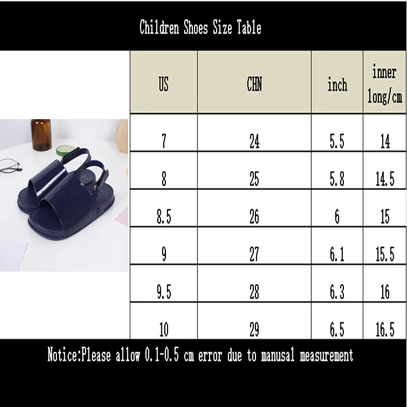 Boys and girls open-toed beach shoes sandals flat solid color children's baby sandals and slippers
Boys and girls open-toed beach shoes sandals flat solid color children's baby sandals and slippers