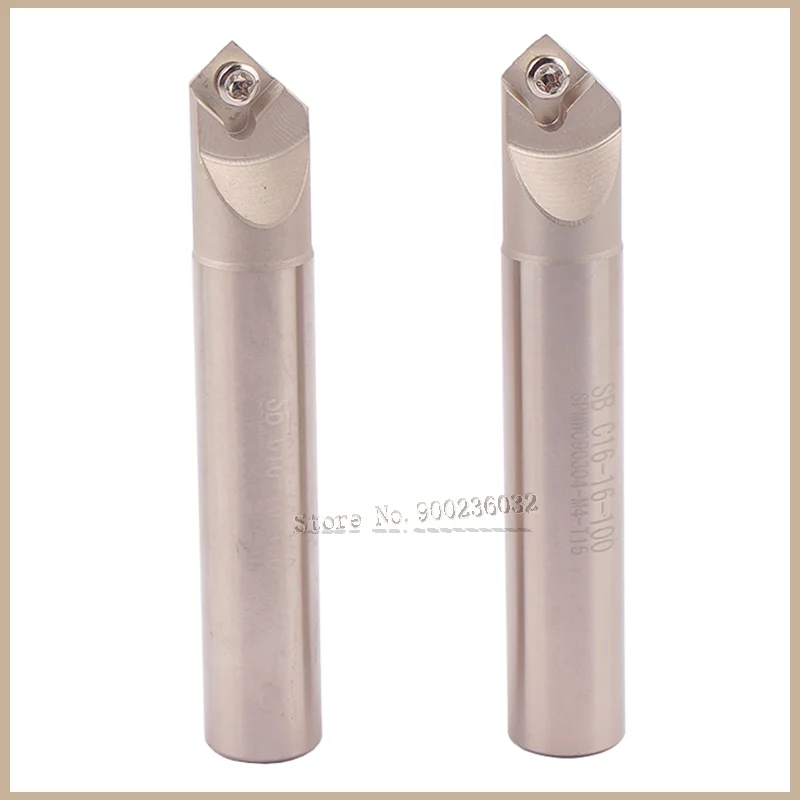 SB-C16-16-100 SPMW090304 Face Mill 16mm Chamfer Mill cutter SB 16mm Chamfering cutter insert holder 
SB-C16-16-100 SPMW090304 Face Mill 16mm Chamfer Mill cutter SB 16mm Chamfering cutter insert holder