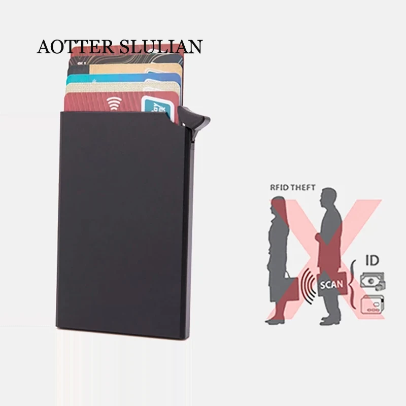 High-Quality Business Card Holder Unisex Credit Card Case ID Bag Driver's License Wallet Creative Cash Holder Automatic Card Bag
High-Quality Business Card Holder Unisex Credit Card Case ID Bag Driver's License Wallet Creative Cash Holder Automatic Card Bag