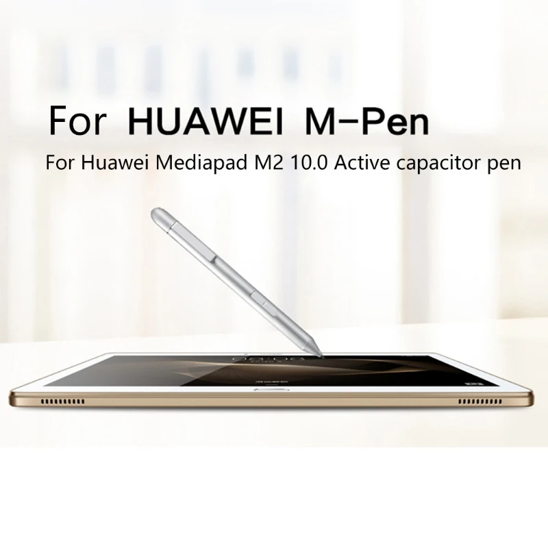 M-Pen Capacitive Active Stylus Pen for Huawei MediaPad M2 10.0 A01W A01L M5 Pro Tablet Devices
M-Pen Capacitive Active Stylus Pen for Huawei MediaPad M2 10.0 A01W A01L M5 Pro Tablet Devices