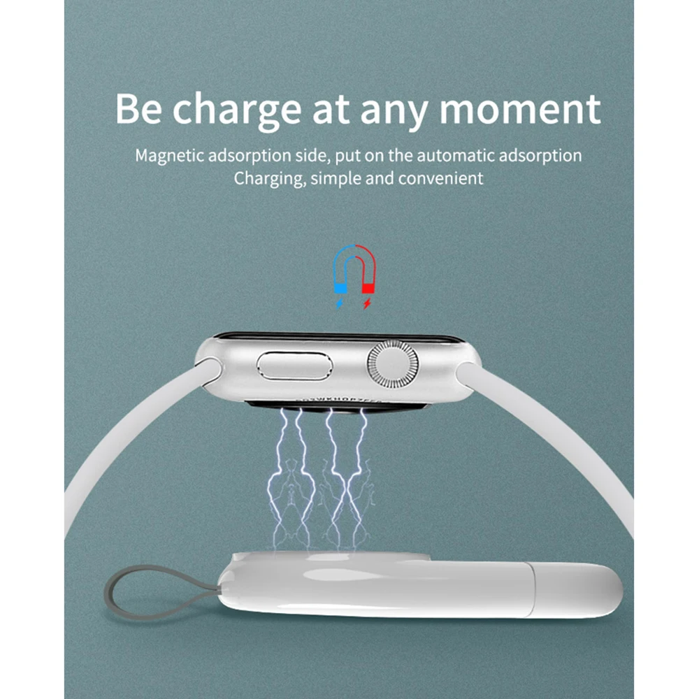 New Portable Wireless Charger for IWatch SE 6 5 4 Charging Dock Station USB Charger Cable for Apple Watch Series 6 5 4 3 2 1
New Portable Wireless Charger for IWatch SE 6 5 4 Charging Dock Station USB Charger Cable for Apple Watch Series 6 5 4 3 2 1