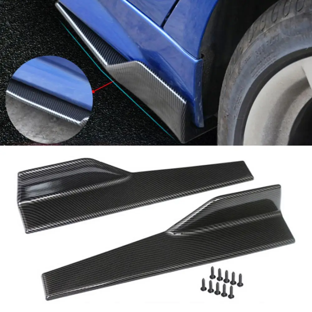 1Pair Universal 45CM Left/Right Car Rear Side Skirt Black PP Winglets Diffusers Protector For Common To All Models
1Pair Universal 45CM Left/Right Car Rear Side Skirt Black PP Winglets Diffusers Protector For Common To All Models