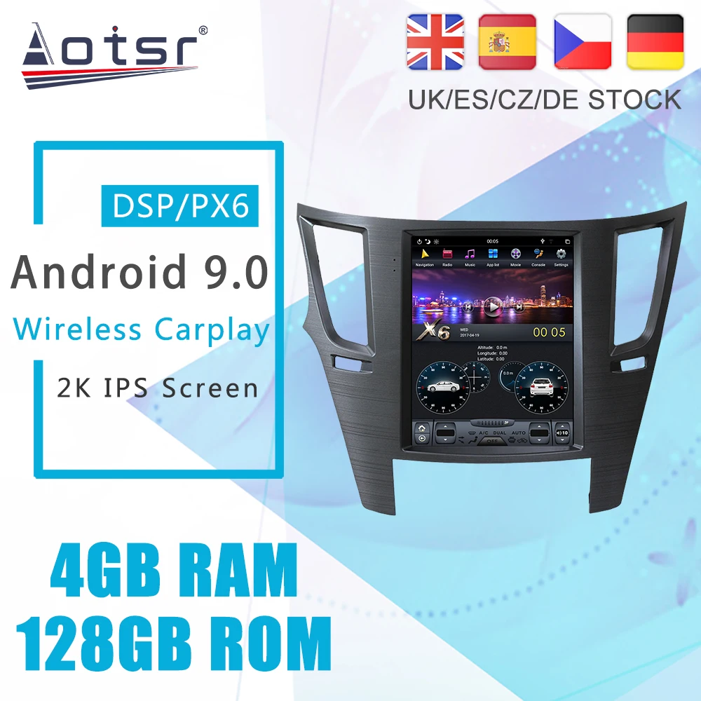 Android 9,0 128G PX6 Tesla Styel для Subaru Outback 4 BR Legacy 5 2009 - 2014 Авто Радио автомобильный мультимедийный плеер GPS навигация
Android 9,0 128G PX6 Tesla Styel для Subaru Outback 4 BR Legacy 5 2009 - 2014 Авто Радио автомобильный мультимедийный плеер GPS навигация