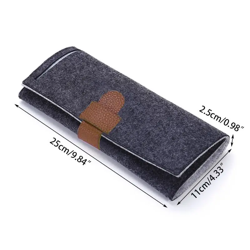 Portable Roll-up Felt Jewelry Roll Storage Bag Folding Travel Earrings Necklaces Bracelets Rings Container
Portable Roll-up Felt Jewelry Roll Storage Bag Folding Travel Earrings Necklaces Bracelets Rings Container