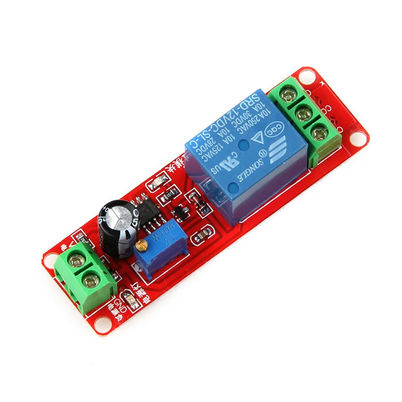 DC 12 V Vehicle Delay Relay Shield NE555 Timer Module Adjustable Switch 0 ~ 10 S Dropship 
DC 12 V Vehicle Delay Relay Shield NE555 Timer Module Adjustable Switch 0 ~ 10 S Dropship