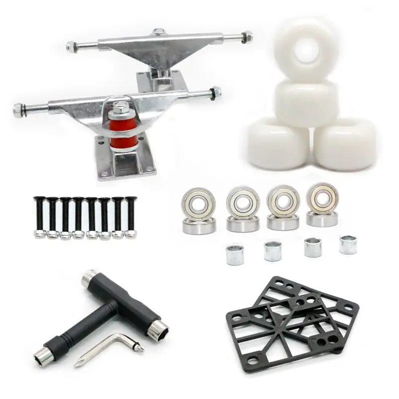 5Inch Double Warping Skateboard Wheel Professional PU Wheel Skateboard Bracket Combination Skateboard Bridge
5Inch Double Warping Skateboard Wheel Professional PU Wheel Skateboard Bracket Combination Skateboard Bridge