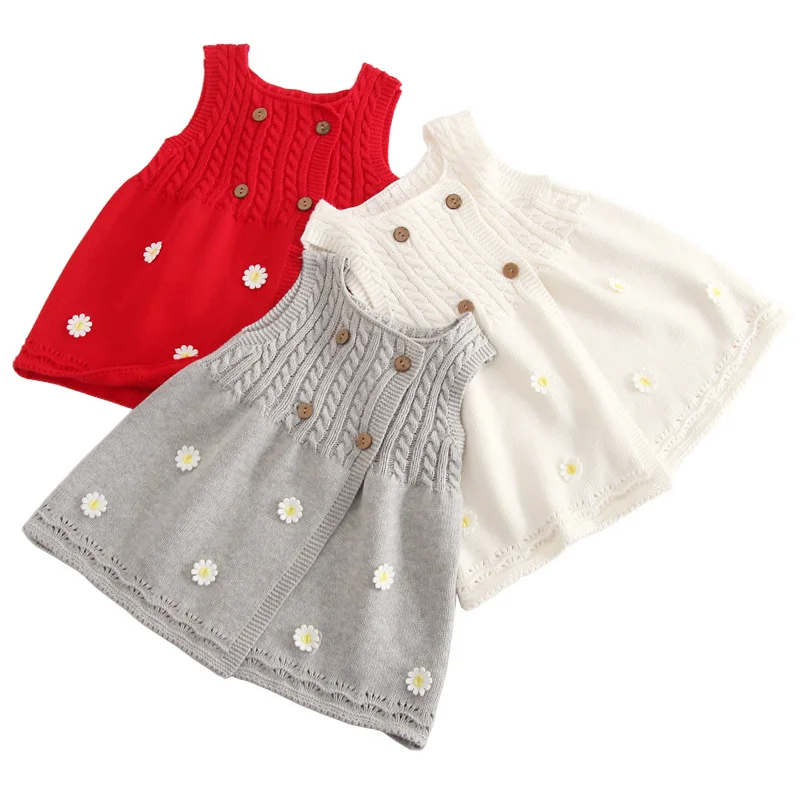 Girls Children Cotton Knitted Vest Cardigan Long Sweaters Dress Spring Autumn Warm Soft Baby Newborn Infant Sweater Dress
Girls Children Cotton Knitted Vest Cardigan Long Sweaters Dress Spring Autumn Warm Soft Baby Newborn Infant Sweater Dress