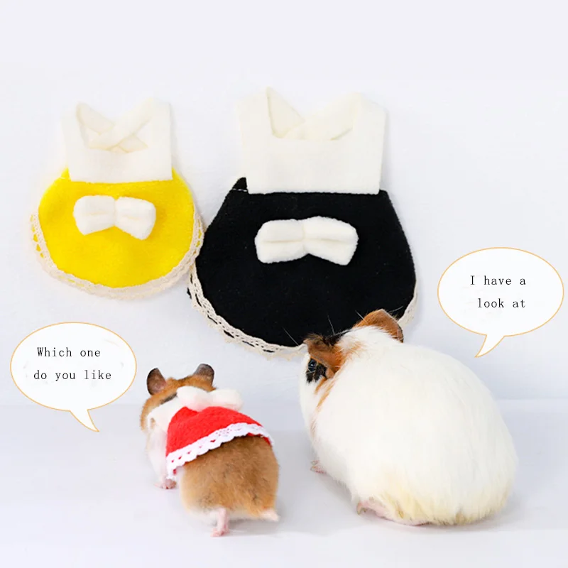 Cute Bowknot Hamster Clothing Little Squirrel Little Rabbit Totoro Mini Pet Coat Decorative Supplies 
Cute Bowknot Hamster Clothing Little Squirrel Little Rabbit Totoro Mini Pet Coat Decorative Supplies