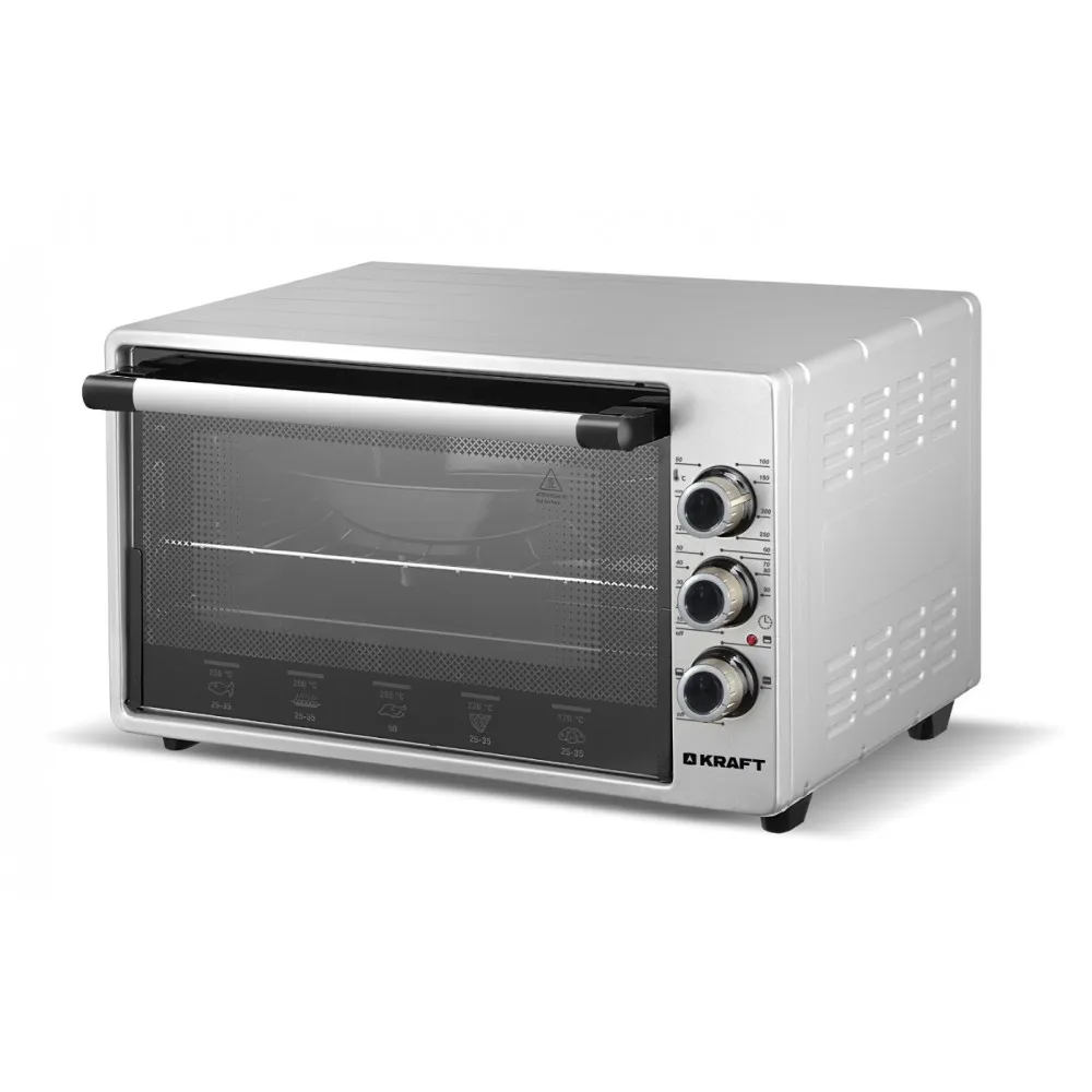 Мини печь Kraft KF MO 3201 GR серый|Духовки| |