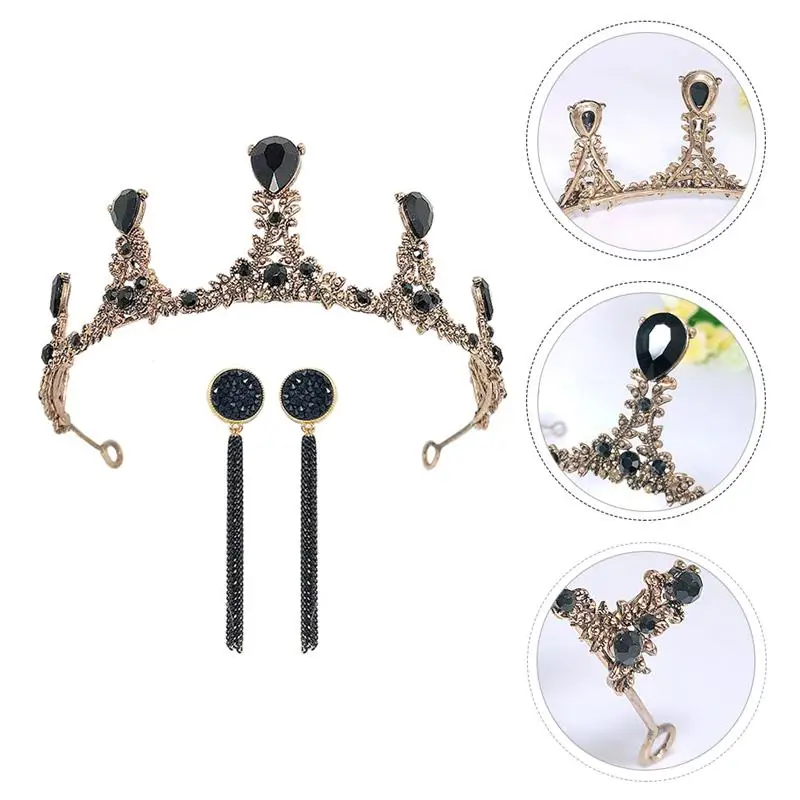 1 Set Eye-catching Chic Elegant Charming Bridal Earrings Set Wedding Headdress for Lady Party Bride Wedding
1 Set Eye-catching Chic Elegant Charming Bridal Earrings Set Wedding Headdress for Lady Party Bride Wedding