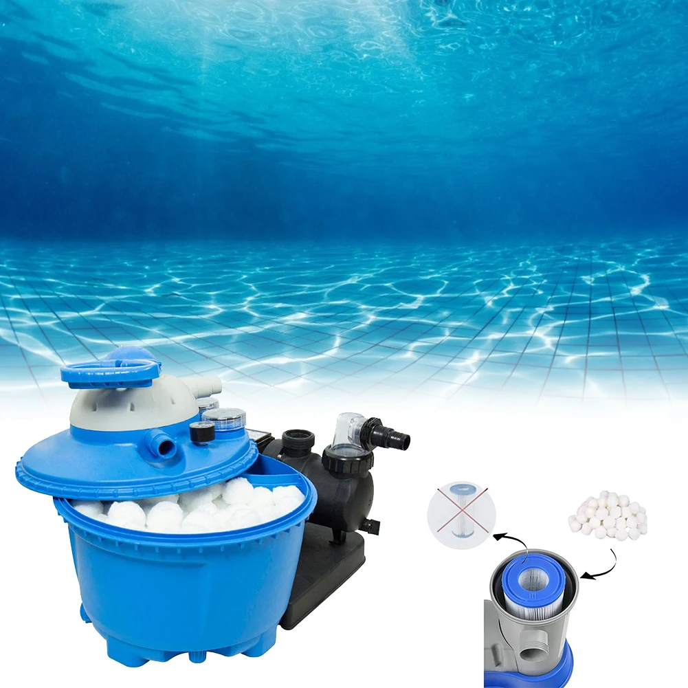 Pool Filter Balls Eco-friendly Swimming Pool Cleaning Filter Media Fiber Cotton Balls Alternative to Sand Filters
Pool Filter Balls Eco-friendly Swimming Pool Cleaning Filter Media Fiber Cotton Balls Alternative to Sand Filters