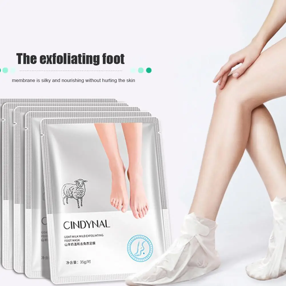 2Pcs/bag Goat Milk Foot Mask Moisturizing Hydrating Exfoliating Dry Gentle Soothing Remove Dead Foot Care Peeling Mask
2Pcs/bag Goat Milk Foot Mask Moisturizing Hydrating Exfoliating Dry Gentle Soothing Remove Dead Foot Care Peeling Mask