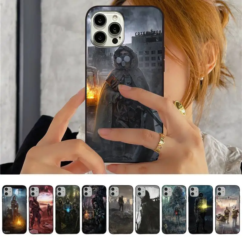

Stalker Clear Sky Phone Case For iPhone 13 11 8 7 6 6S Plus X XS MAX 5 5S SE 2020 XR 11 pro DIY Funda