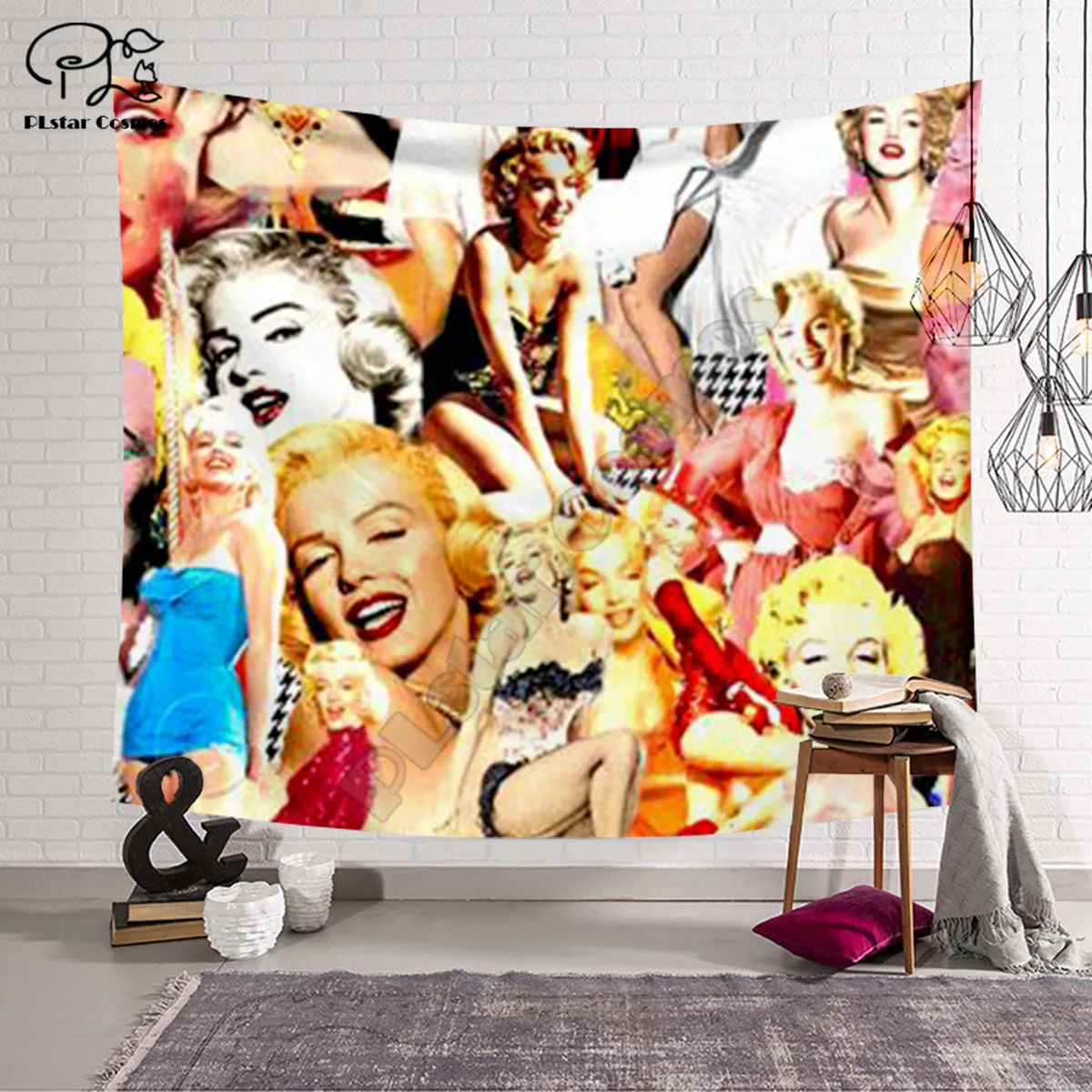 PLstar Cosmos Tapestry Sexy Marilyn Monroe 3D Printing Tapestrying Rectangular Home Decor Wall Hanging style-4
PLstar Cosmos Tapestry Sexy Marilyn Monroe 3D Printing Tapestrying Rectangular Home Decor Wall Hanging style-4