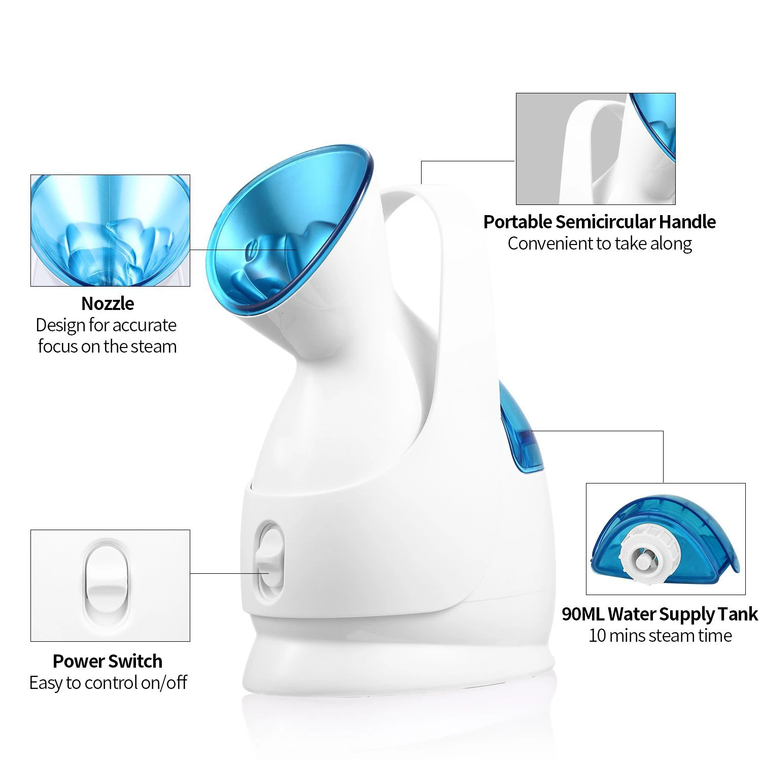 Facial Steamer Nano Lonic Humidifier Moisturizing Cleaning Pores Clearing Blackheads Hot Mist Sprayer Home Sauna Skin Care
Facial Steamer Nano Lonic Humidifier Moisturizing Cleaning Pores Clearing Blackheads Hot Mist Sprayer Home Sauna Skin Care