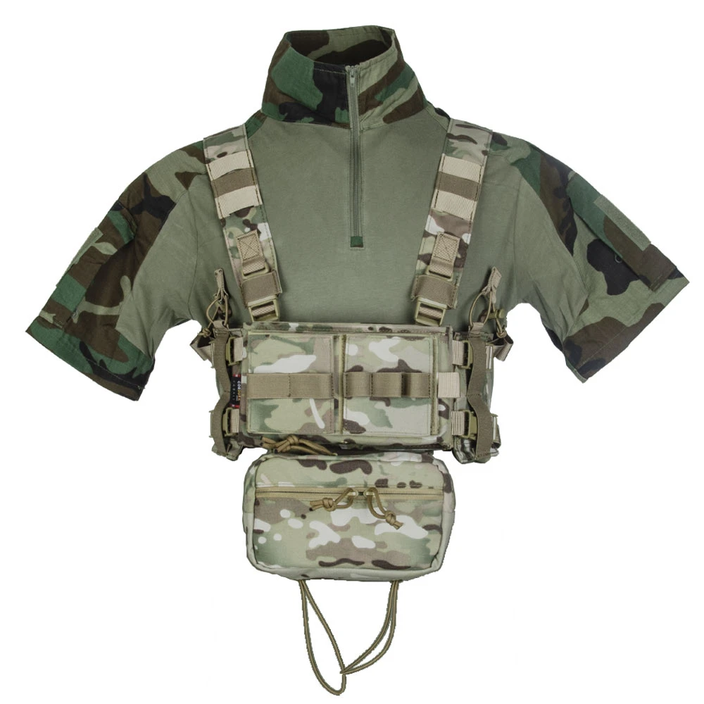Tactical Micro Mini Flight MK3 Chassis Modular H Harness Chest Rig SACK With 5.56 Magazine Pouch Multicam Nylon Airsoft
Tactical Micro Mini Flight MK3 Chassis Modular H Harness Chest Rig SACK With 5.56 Magazine Pouch Multicam Nylon Airsoft