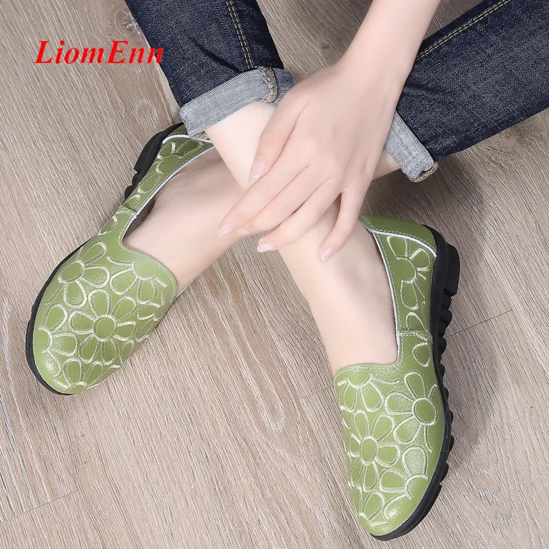 Women's Flats Shoes 2021ballet Slip On Shoes Women Leather Flat Loafers Women Casual Shoes Ladies Shoes Black zapatillas mujer
Women's Flats Shoes 2021ballet Slip On Shoes Women Leather Flat Loafers Women Casual Shoes Ladies Shoes Black zapatillas mujer