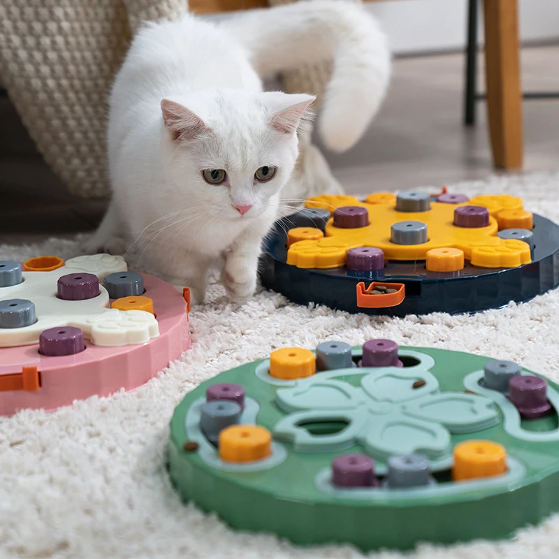 Cat Dog Slow Feeder Pet Puzzle Toys Puppy IQ Training Food Dispenser Slowly Eating Bowl Pet Cat Dogs Interactive Training Games
Cat Dog Slow Feeder Pet Puzzle Toys Puppy IQ Training Food Dispenser Slowly Eating Bowl Pet Cat Dogs Interactive Training Games