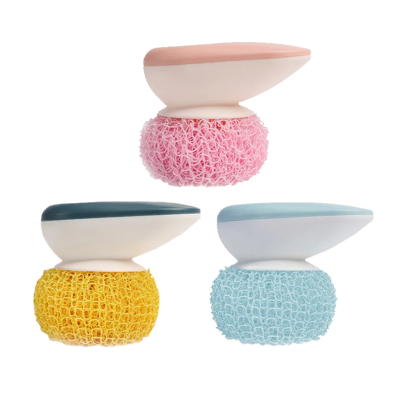 Kitchen Wire Cleaning Ball with Handle Stainless Steel Pan Cleaner Applicator Sponge For Clean dish bowl pot Kitchen supplies
Kitchen Wire Cleaning Ball with Handle Stainless Steel Pan Cleaner Applicator Sponge For Clean dish bowl pot Kitchen supplies