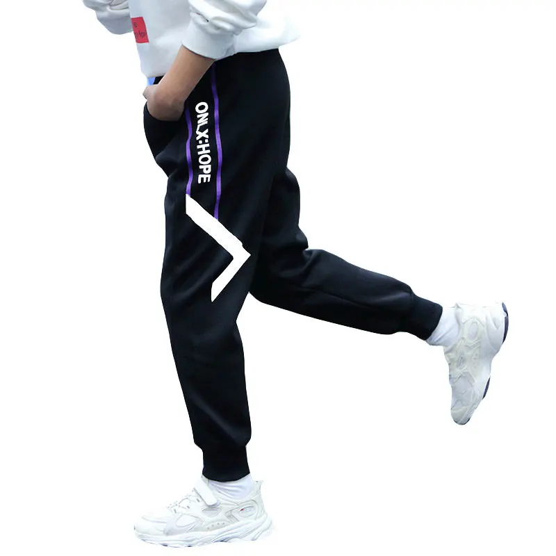 Спортивные штаны для мальчиков и девочек бега пеших прогулок фитнеса тренировок