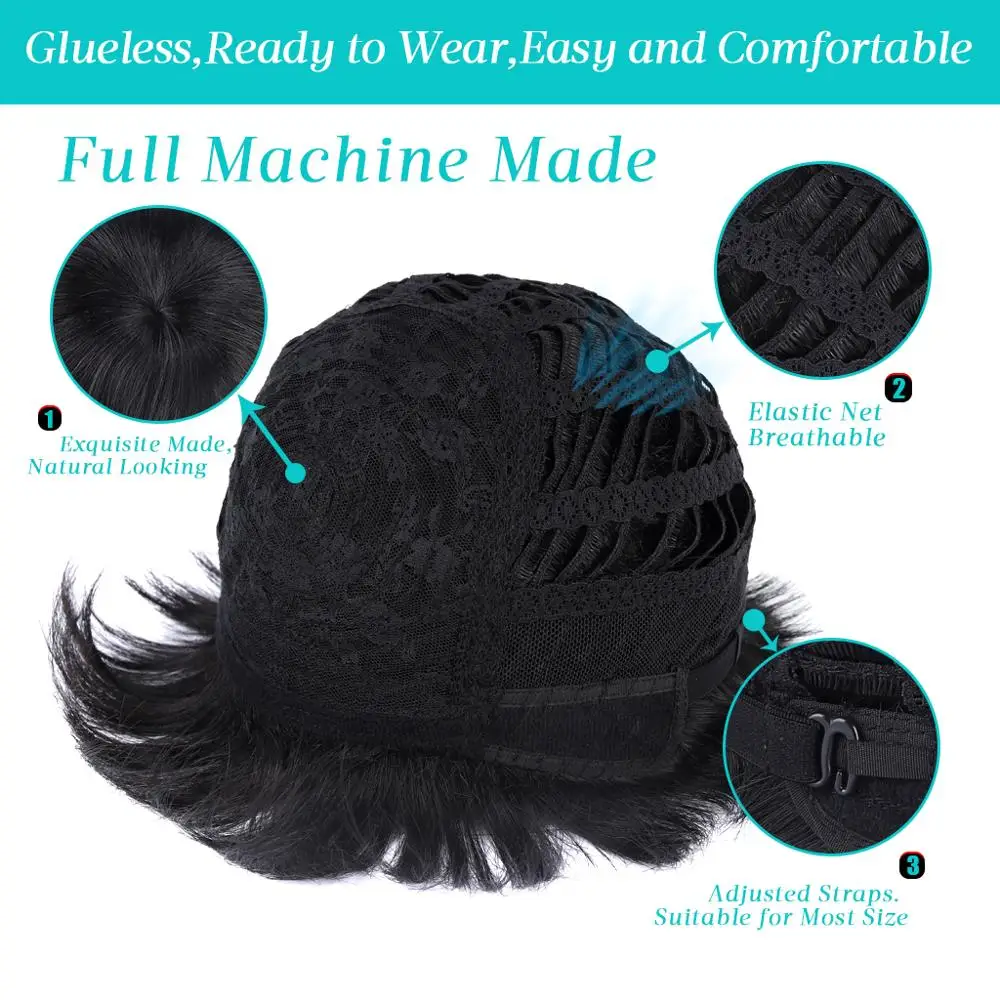 Short Burgundy Pixie Cut Wig Straight Hair Wig Peruvian Remy Human Hair Wigs For Black Women 150% Glueless Machine Made Wig
Short Burgundy Pixie Cut Wig Straight Hair Wig Peruvian Remy Human Hair Wigs For Black Women 150% Glueless Machine Made Wig