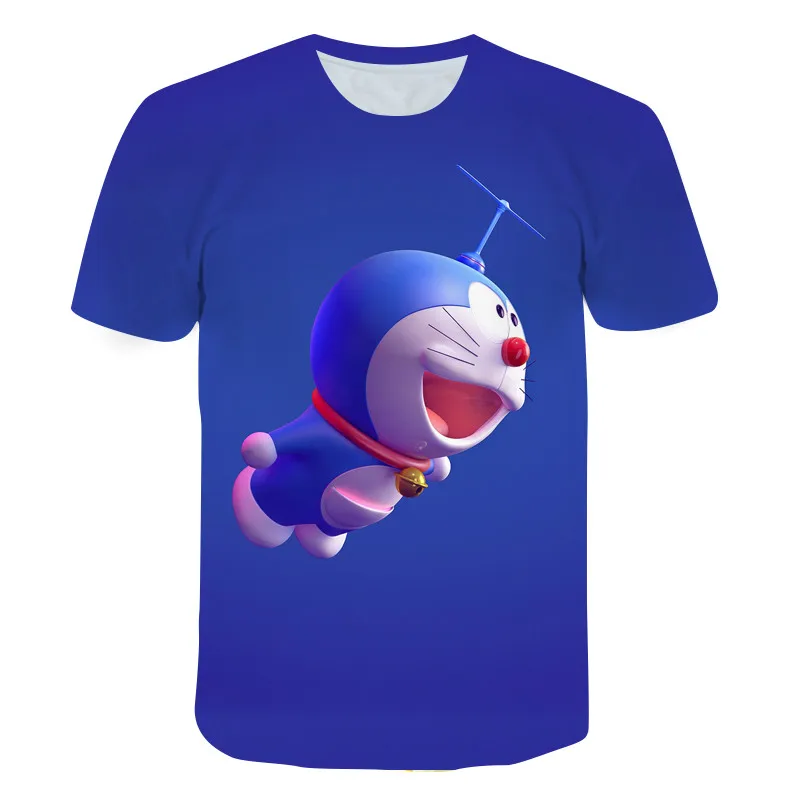 2021 new children's refreshing fashion O-neck 3D printing T-shirt cute blue T-shirt boy girl comic cartoon street clothing top
2021 new children's refreshing fashion O-neck 3D printing T-shirt cute blue T-shirt boy girl comic cartoon street clothing top