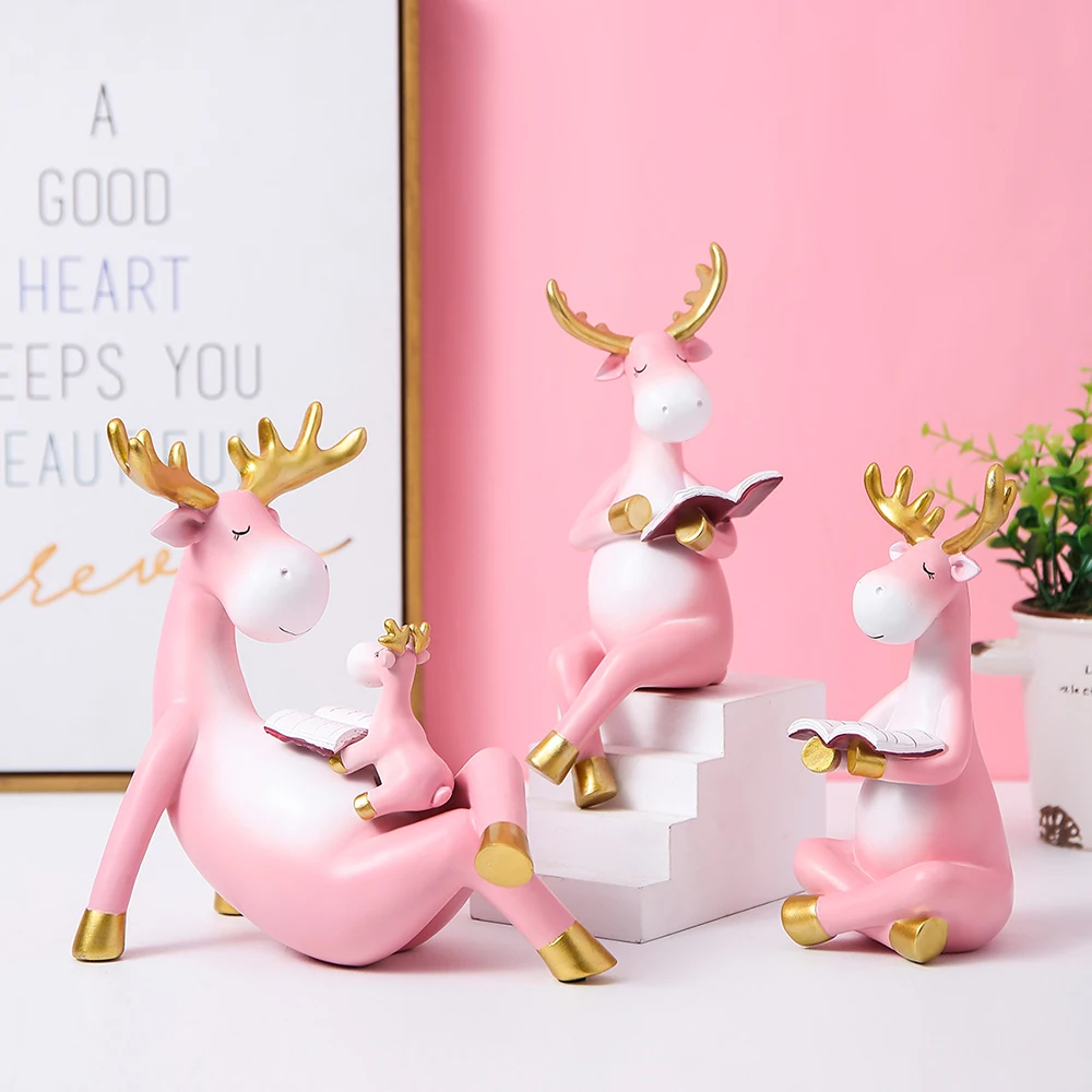 Милые украшения в виде оленя, модель в виде животного из смолы, современные аксессуары для домашнего декора, для гостиной, спальни, кабинета,...
Милые украшения в виде оленя, модель в виде животного из смолы, современные аксессуары для домашнего декора, для гостиной, спальни, кабинета,...