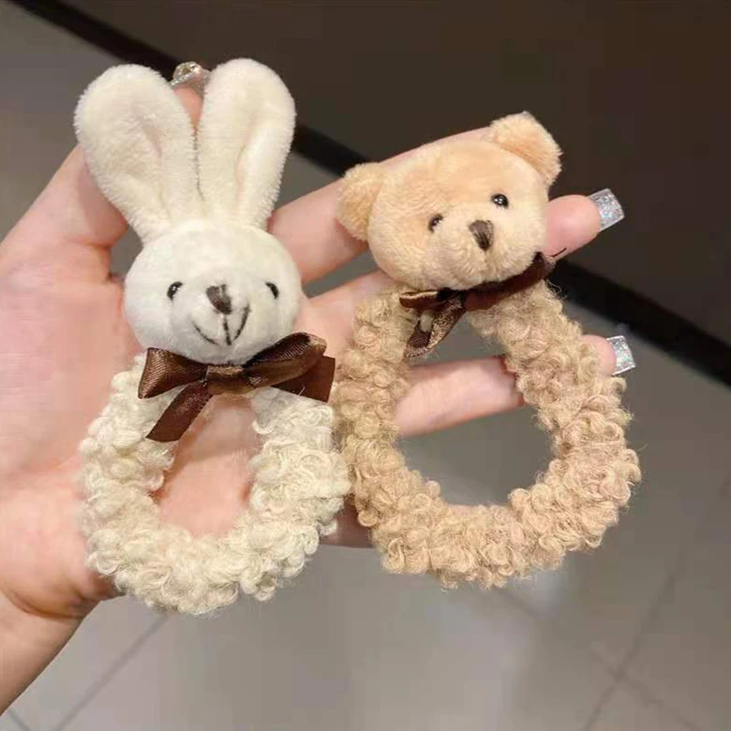 Girls Women Korea Cartoon Rabbit Scrunchie Ponytail Holder Hair Rope Fashion Hair Accessories INS Sweet Plush Hair Ring
Girls Women Korea Cartoon Rabbit Scrunchie Ponytail Holder Hair Rope Fashion Hair Accessories INS Sweet Plush Hair Ring
