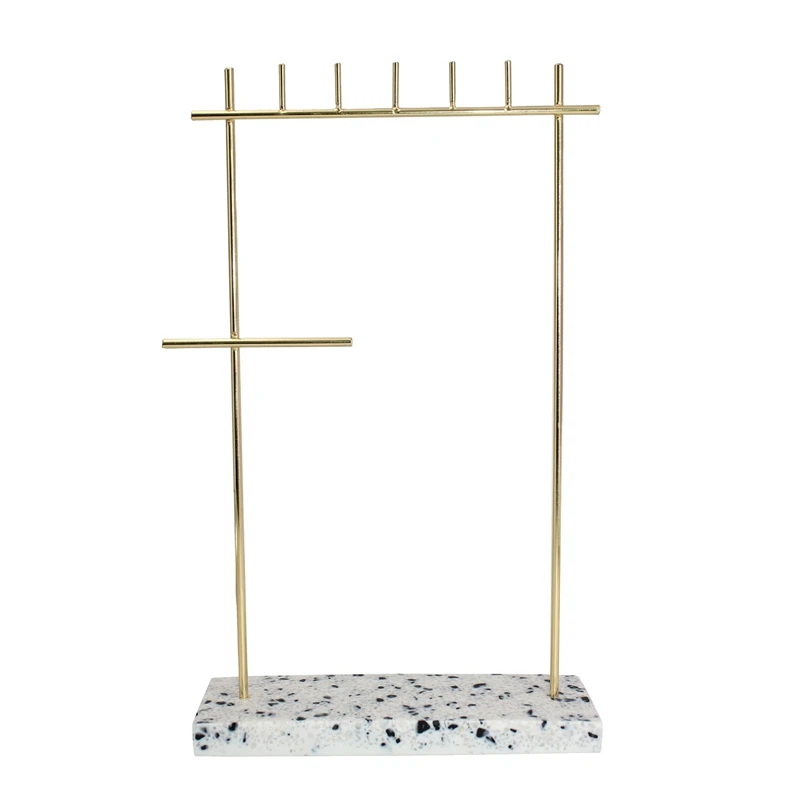 New Marble Pattern Jewelry Stand Necklace Stand Earring Stand Jewelry Stand Nordic Style Storage Rack
New Marble Pattern Jewelry Stand Necklace Stand Earring Stand Jewelry Stand Nordic Style Storage Rack