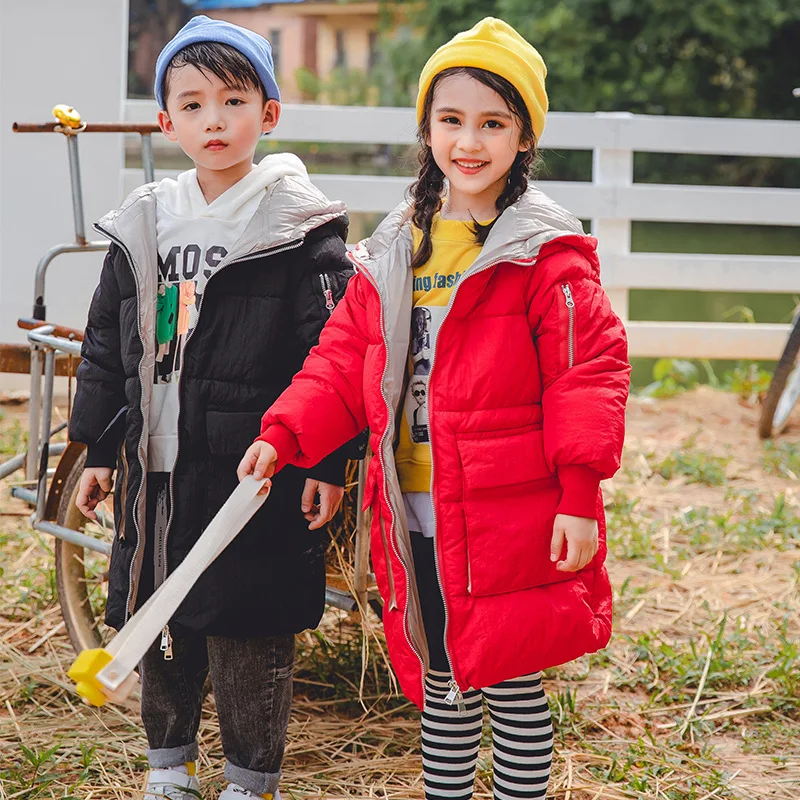 Korean Style Kids Coats Winter Children's Down Jacket Girl Big Children Thickened Hooded Children Medium Long Down Jacket
Korean Style Kids Coats Winter Children's Down Jacket Girl Big Children Thickened Hooded Children Medium Long Down Jacket
