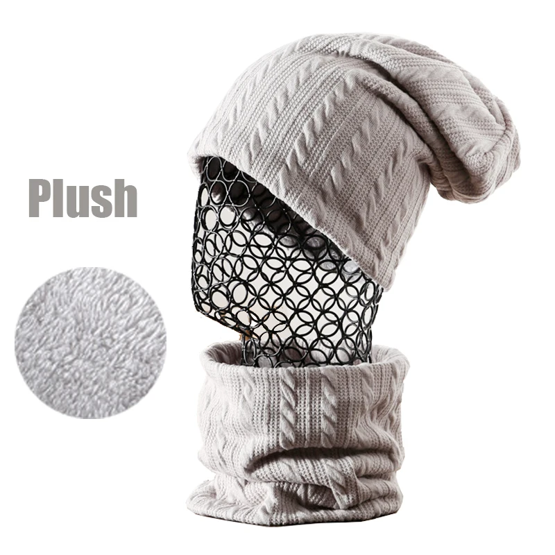 Hat and Scarf for Women Beanie and Neckerchief Set Winter Hats for Women Double Layer Plush Lining Solid Bonnet Young Lady
Hat and Scarf for Women Beanie and Neckerchief Set Winter Hats for Women Double Layer Plush Lining Solid Bonnet Young Lady