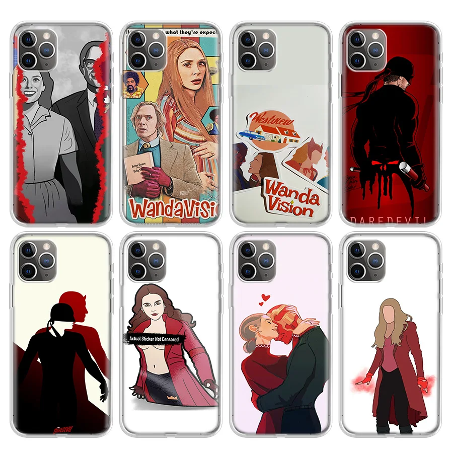 Popular TV series WandaVision clear Phone Case For iPhone 13 11 7 XR 12 Pro Max X 7 6 6S 8 Plus 12 Mini XS Max 5 5S SE Soft Back
Popular TV series WandaVision clear Phone Case For iPhone 13 11 7 XR 12 Pro Max X 7 6 6S 8 Plus 12 Mini XS Max 5 5S SE Soft Back