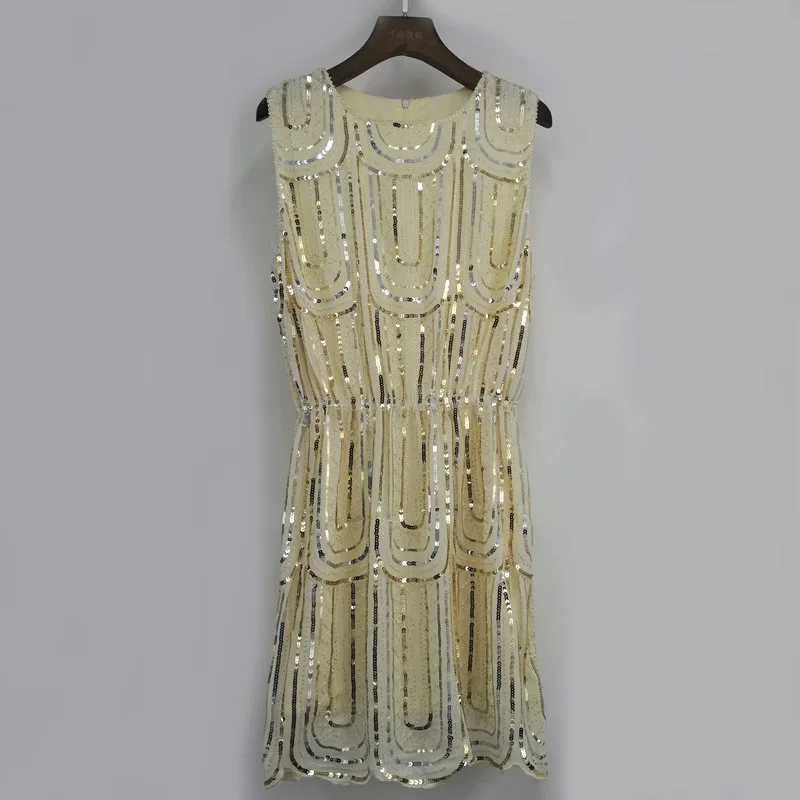 Women's Summer High End Luxury Sleeveless Sequin Dress Fashion A-Line Off The Shoulder Mini Sexy White Black Dress
Women's Summer High End Luxury Sleeveless Sequin Dress Fashion A-Line Off The Shoulder Mini Sexy White Black Dress