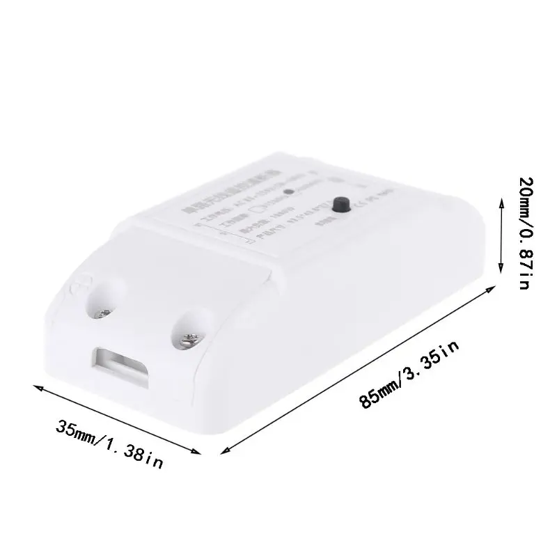 High Power AC85V-250V Single Light Lamp Switch 2 Channel Wireless Remote Control
High Power AC85V-250V Single Light Lamp Switch 2 Channel Wireless Remote Control