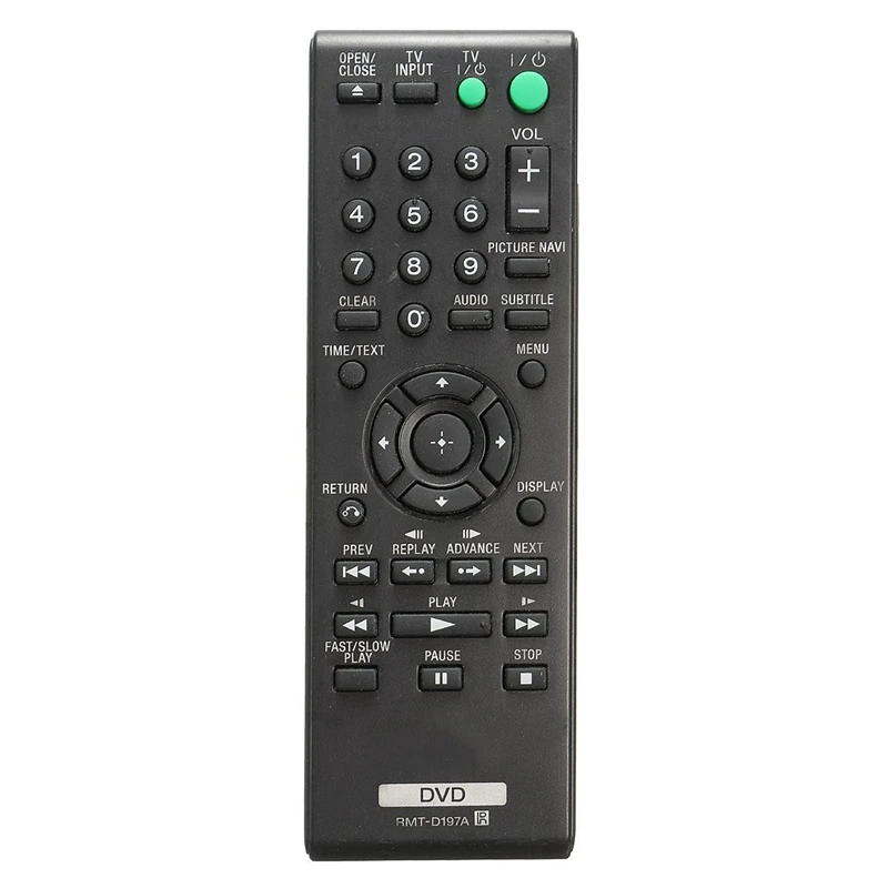 Новый Rmt-D197A умный пульт дистанционного управления для Sony Dvd Dvp-Sr210 Dvp-Sr210P Dvp-Sr510H Dvp-Sr510
Новый Rmt-D197A умный пульт дистанционного управления для Sony Dvd Dvp-Sr210 Dvp-Sr210P Dvp-Sr510H Dvp-Sr510