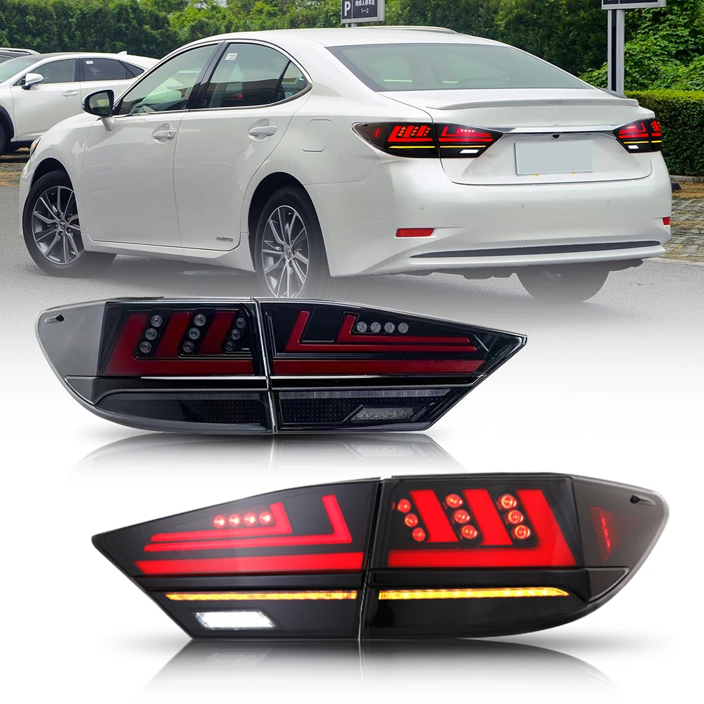 Smoked Taillights For Lexus ES250 ES300 ES350 ES300h 2013 - 2018 LED Lamps Assembly Car Accessories Auto Replacement Parts
Smoked Taillights For Lexus ES250 ES300 ES350 ES300h 2013 - 2018 LED Lamps Assembly Car Accessories Auto Replacement Parts
