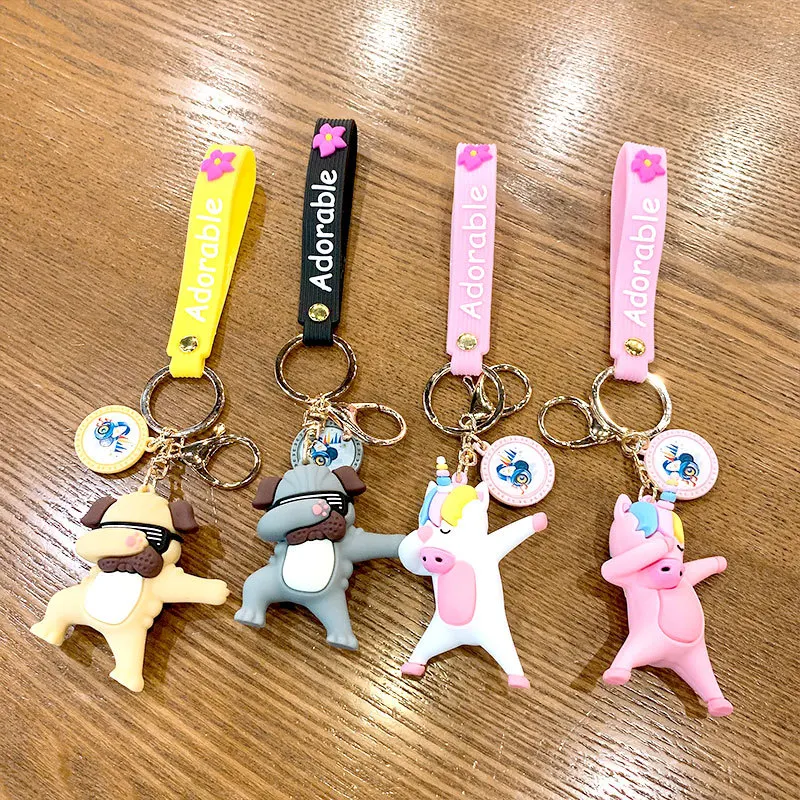 Kawaii Cartoon Dance Unicorn Circle Couple Bag Hanging Gift Key Child GiftPendant Cute Girl Silicone PVC Car Chain
Kawaii Cartoon Dance Unicorn Circle Couple Bag Hanging Gift Key Child GiftPendant Cute Girl Silicone PVC Car Chain