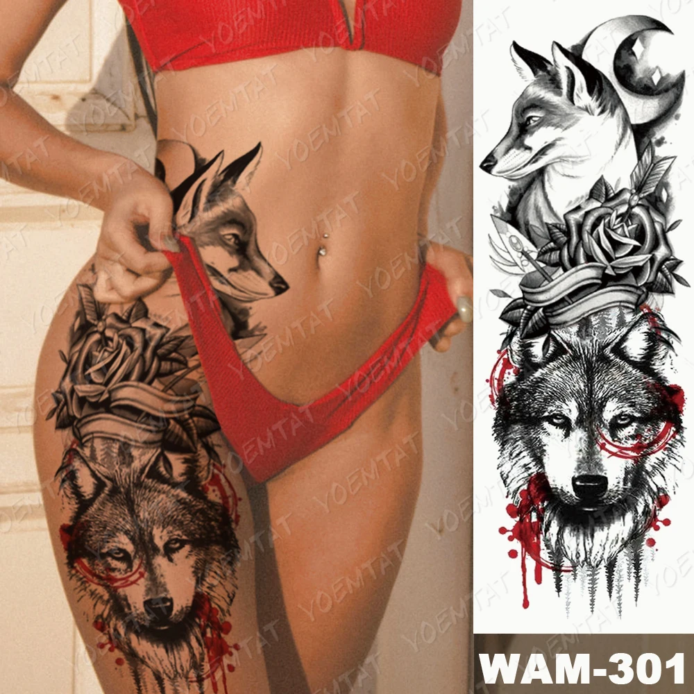 Large Arm Sleeve Tattoo Japanese Traditional Dragon Waterproof Temporary Tatto Sticker Totem Body Art Full Fake Tatoo Women Men
Large Arm Sleeve Tattoo Japanese Traditional Dragon Waterproof Temporary Tatto Sticker Totem Body Art Full Fake Tatoo Women Men