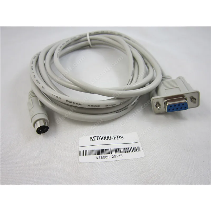 MT6000 FBS PLC ProgramCable для MT6000/MT8000 Сенсорная панель ЧМИ и FATEK FACON FBS|Электрические провода|